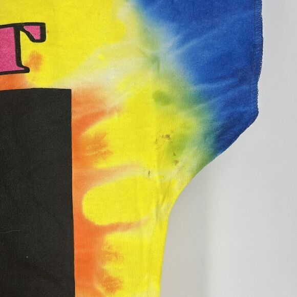 Looney Tunes T Shirt Size Large Vintage Tie Dye Warner Bros Tweety Bird 1996 - Picture 4 of 9